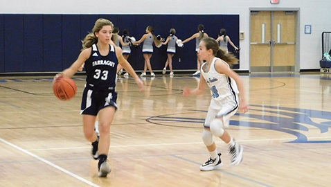 HVMS girls nab rivalry win to end regular season