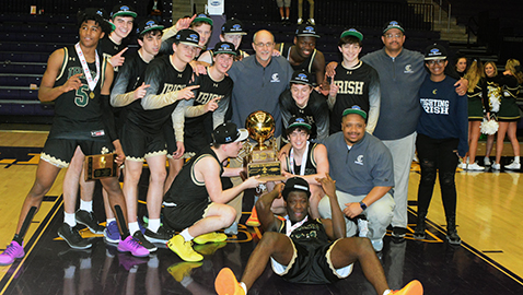 Irish win state hoops title with win over Briarcrest