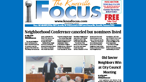 The Knoxville Focus for March 16, 2020