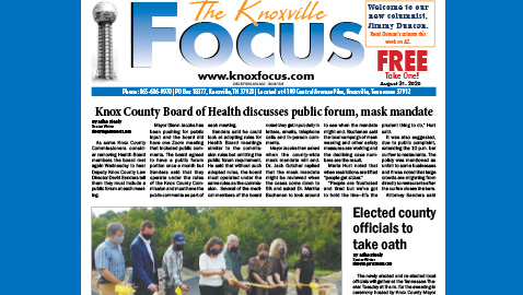 The Knoxville Focus for the week of August 31, 2020