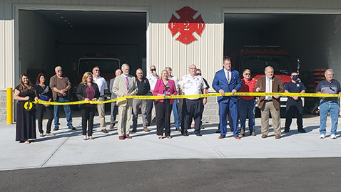 Seymour VFD dedicates a new fire station