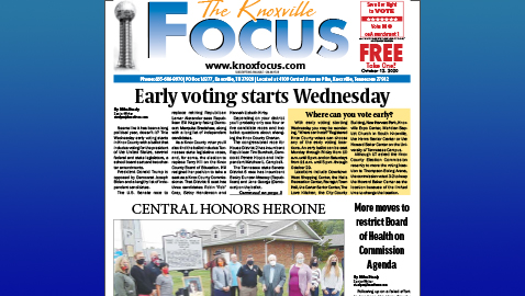 The Knoxville Focus for October 12, 2020