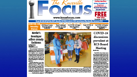 The Knoxville Focus for November 16, 2020