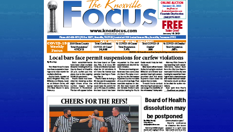 The Knoxville Focus for January 18, 2021