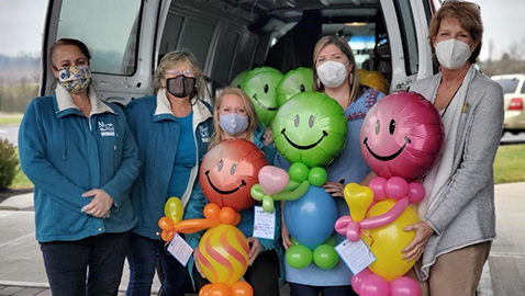 Balloon Buddies bring smiles to isolated, lonely senior citizens