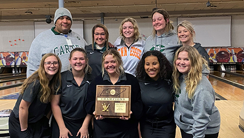 Lady Hornets take title and make history in bowling