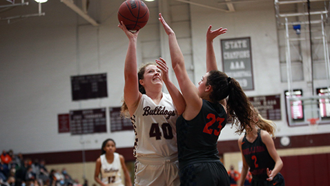 Lady Bulldogs knock down 14 treys in 80-17 victory over William Blount