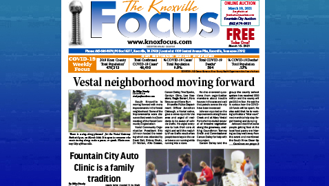 The Knoxville Focus for March 15, 2021