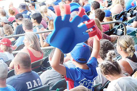Nearly 7,000 attend Smokies’ Independence holiday game