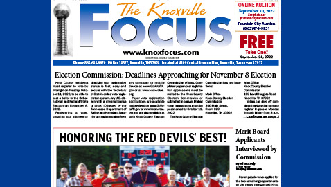 The Knoxville Focus for September 26, 2022
