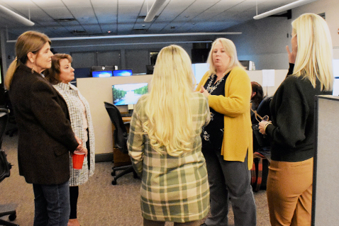 E-911 Communications Center opens doors for tour, briefing
