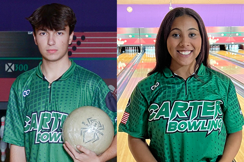 Thornhill and Miller earn District 3 bowling awards