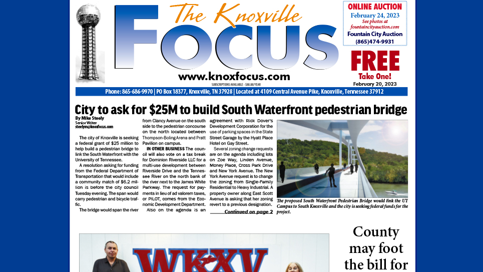 The Knoxville Focus for February 20, 2023