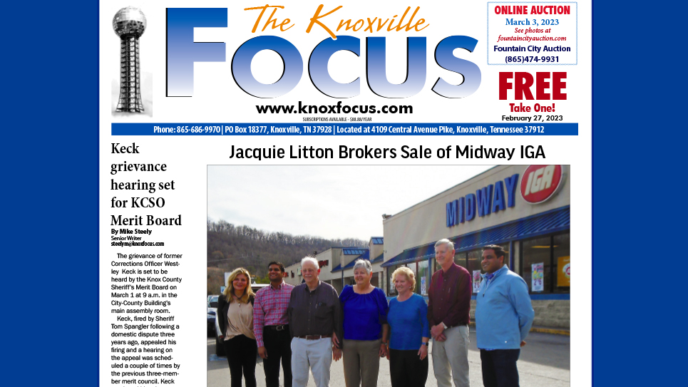 The Knoxville Focus for February 27, 2023