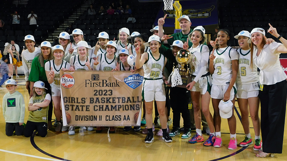 Team play leads Lady Irish to gold