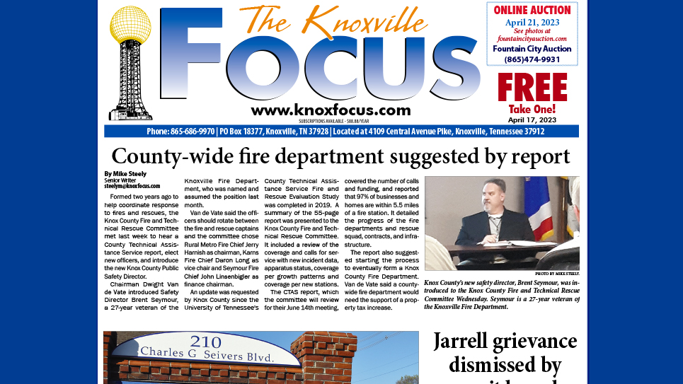 The Knoxville Focus for April 17, 2023