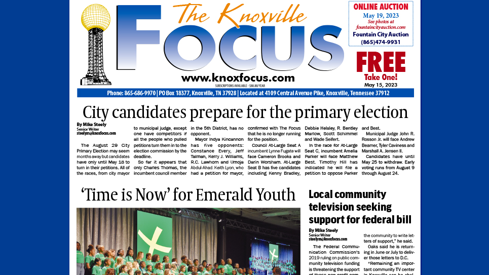 The Knoxville Focus for May 15, 2023