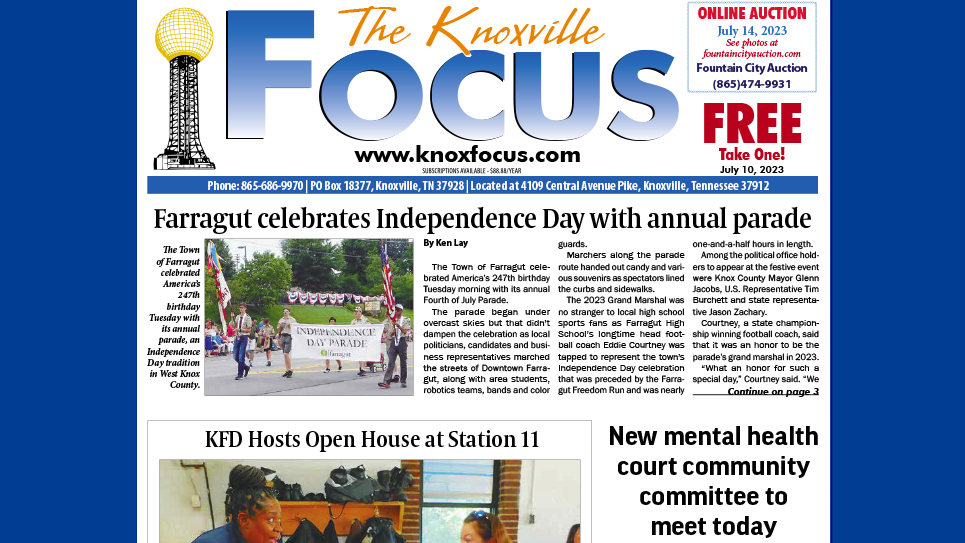 The Knoxville Focus for July 10, 2023