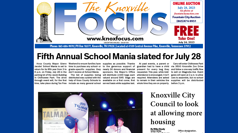 The Knoxville Focus for June 24, 2023