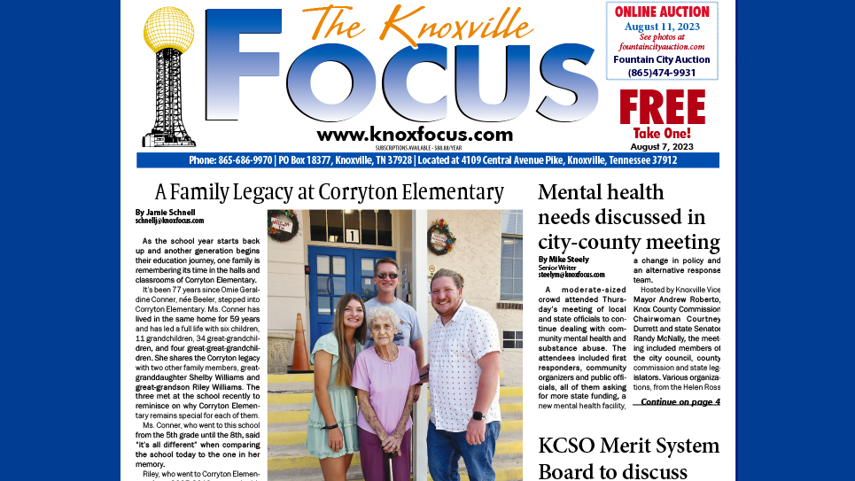 The Knoxville Focus for August 7, 2023