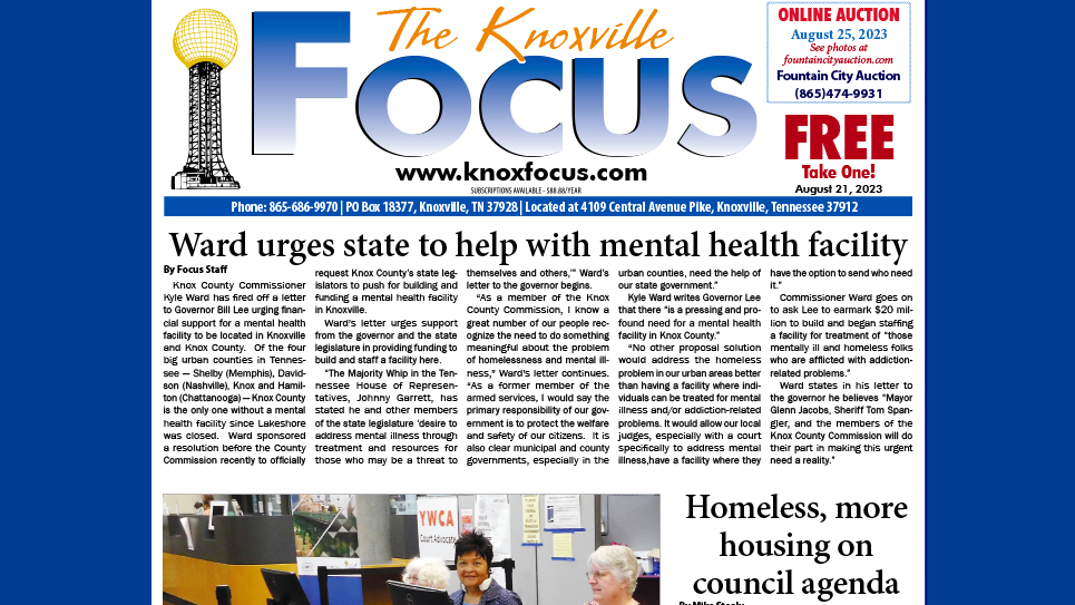 The Knoxville Focus for August 21, 2023