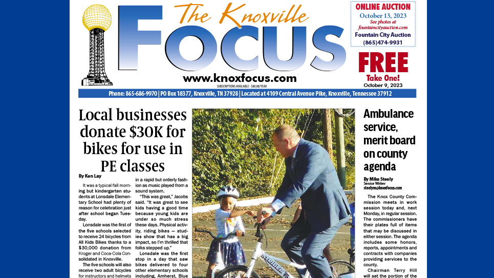 The Knoxville Focus for October 9, 2023