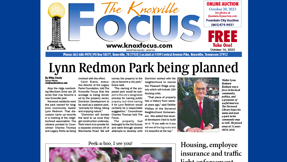 The Knoxville Focus for October 16, 2023