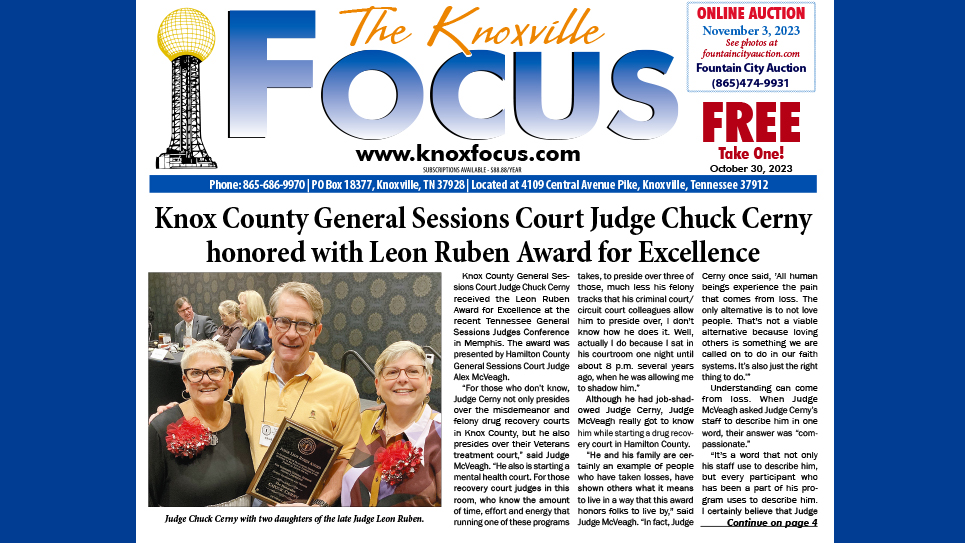 The Knoxville Focus for October 30, 2023