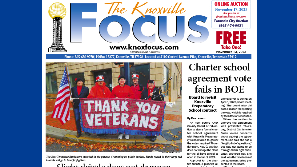The Knoxville Focus for November 13, 2023
