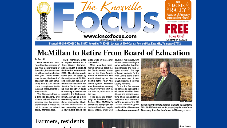 The Knoxville Focus for December 4, 2023