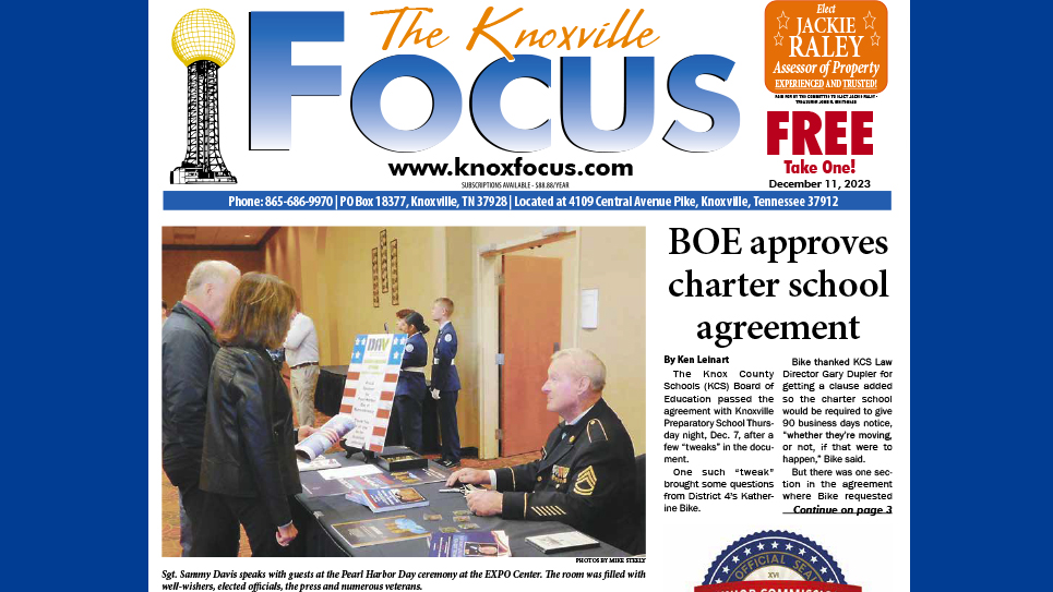 The Knoxville Focus for December 11, 2023