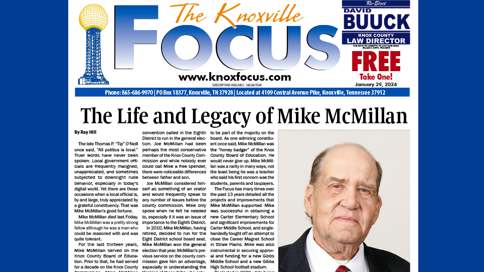 The Knoxville Focus for January 29, 2024