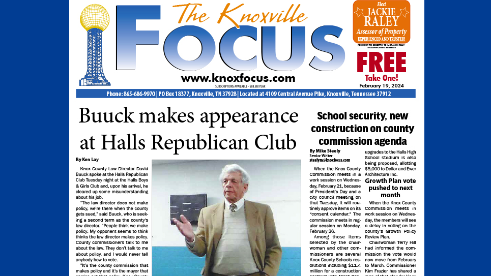 The Knoxville Focus for February 19, 2024