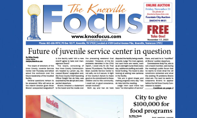 The Knoxville Focus for November 17, 2025