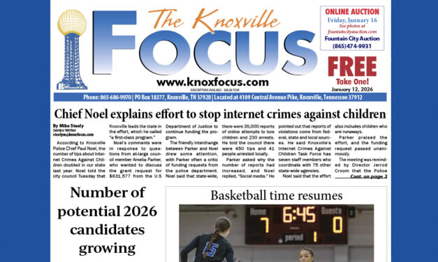 The Knoxville Focus for January 12, 2026