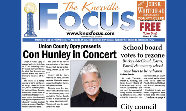 The Knoxville Focus for March 9, 2026