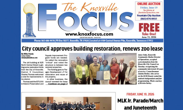 The Knoxville Focus for June 15, 2026