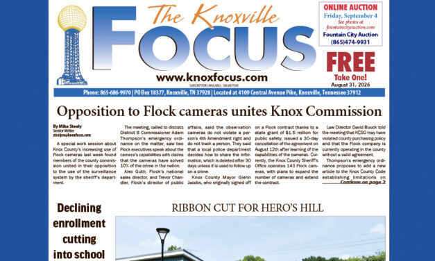 The Knoxville Focus for August 31, 2026