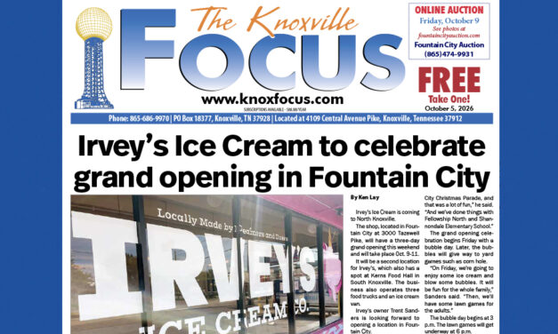 The Knoxville Focus for October 5, 2026