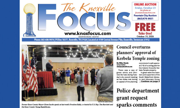 The Knoxville Focus for October 19, 2026