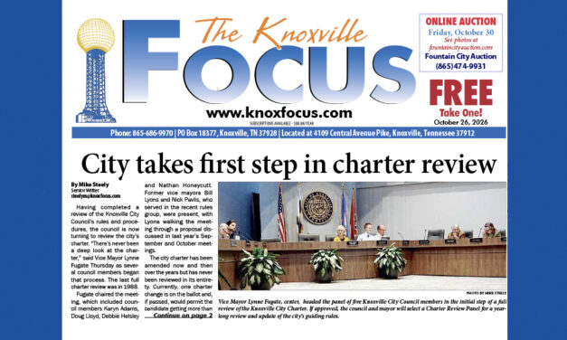 The Knoxville Focus for October 26, 2026